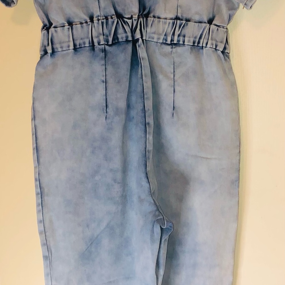 Light Blue Utility Jumpsuit by: Highlight - Picture 3 of 9